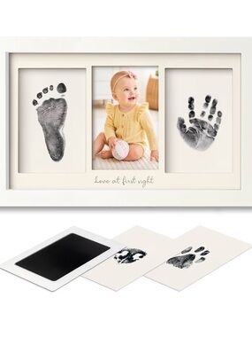 Brand new inkless hand and footprint baby keepsake kit